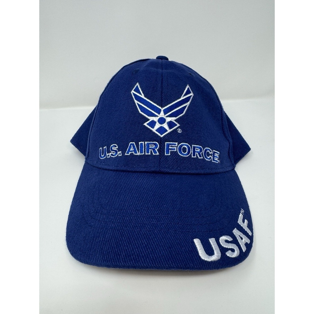 United States Air Force USAF Blue‎ Hat Cap Adjustable USA